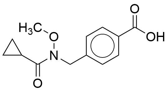 4-((N-Methoxycyclopropanecarboxamido)methyl)benzoic Acid