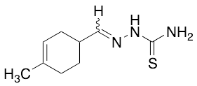 2-[(4-Methyl-3-cyclohexen-1-yl)methylene]-hydrazine-1-carbothioamide