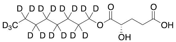 (2S)-Octyl-alpha-hydroxyglutarate-d17