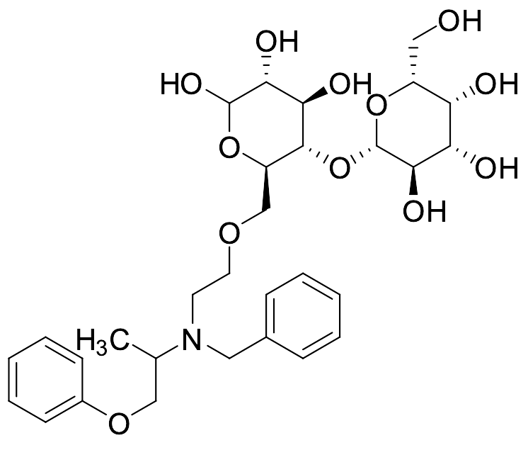 Phenoxybenzamine-Lactose Conjugate (Dechlorinated)