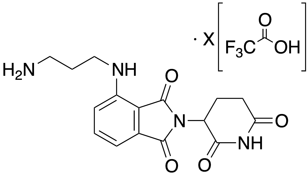 N-(3-Aminopropyl) Pomalidomide Trifluoroacetic Acid Salt