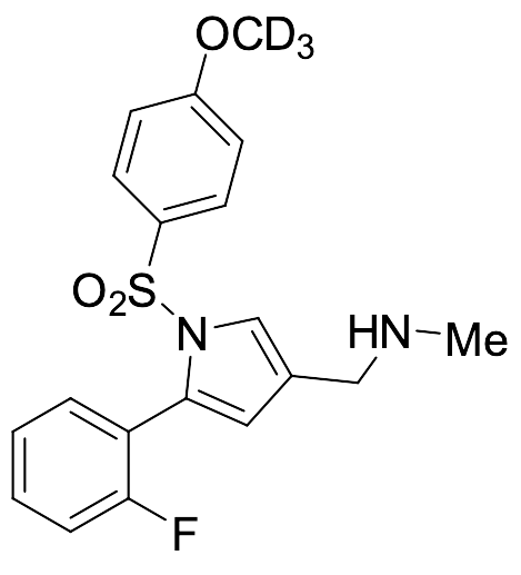 1-(5-(2-Fluorophenyl)-1-((4-(methoxy-d3)phenyl)sulfonyl)-1H-pyrrol-3-yl)-N-methylmethanamine