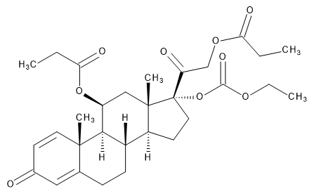Prednicarbate 11-Propanoate
