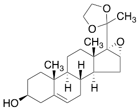 (3Beta,16Alpha)-16,17-Epoxy-3-hydroxy-pregn-5-en-20-one Cyclic 1,2-Ethanediyl Acetal