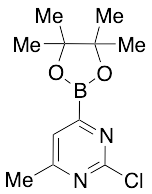 2-Chloro-4-methyl-6-(4,4,5,5-tetramethyl-1,3,2-dioxaborolan-2-yl)-pyrimidine
