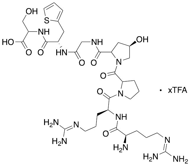Icatibant Peptide Fragment [1-7] TFA Salt