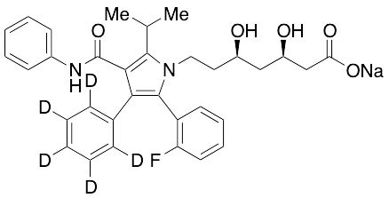 2-Fluoro Atorvastatin Sodium Salt-d5