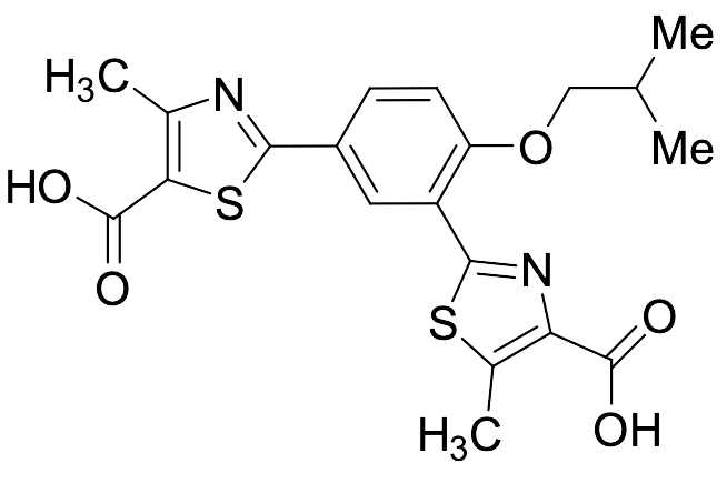 2-(5-(5-Carboxy-4-methylthiazol-2-yl)-2-isobutoxyphenyl)-5-methylthiazole-4-carboxylic Acid