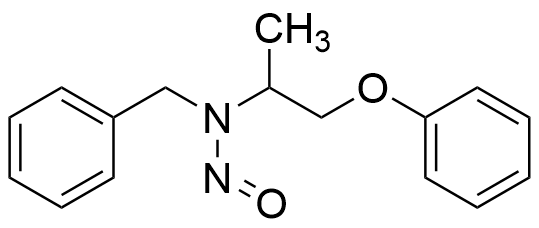 N-benzyl-N-(1-phenoxypropan-2-yl)nitrous Amide