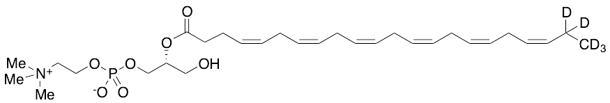 2-Docosahexaenoyl-d5-sn-glycero-3-phosphocholine