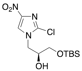 (aS)-2-Chloro-a-[[[(1,1-dimethylethyl)dimethylsilyl]oxy]methyl]-4-nitro-1H-imidazole-1-ethanol