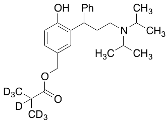 rac-5-Isopropylcarbonyloxymethyl Tolterodine-d7