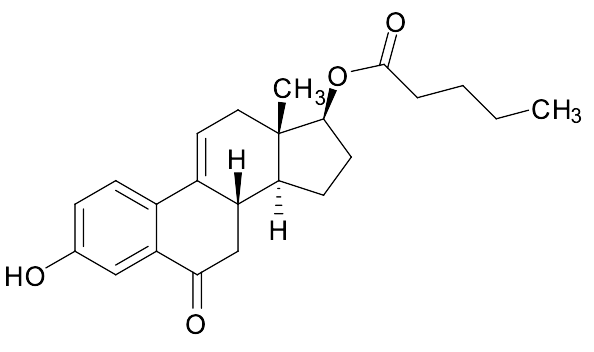 (8S,13S,14S,17S)-3-Hydroxy-13-methyl-6-oxo-7,8,12,13,14,15,16,17-octahydro-6H-cyclopenta[a]phenanthren-17-yl Pentanoate