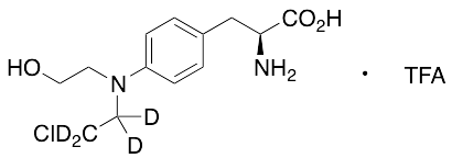Hydroxymelphalan-d4 Trifluoroacetic Acid Salt