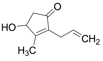 4-Hydroxy-3-methyl-2-(2-propenyl)-2-cyclopentene-1-one
