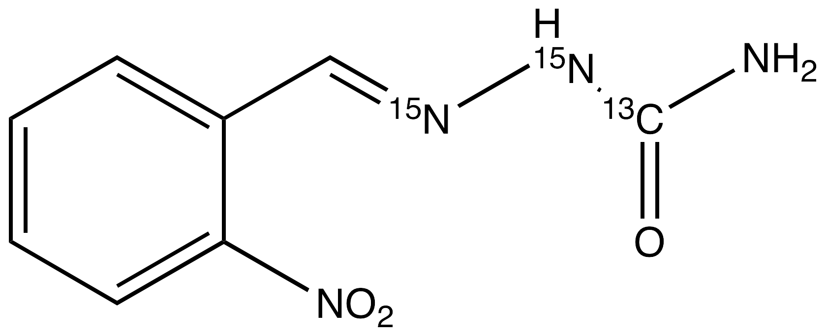 2-Nitrobenzaldehyde Semicarbazone-13C,15N2