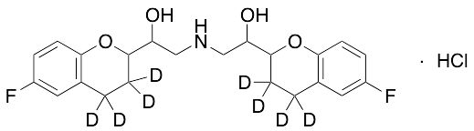 rac Nebivolol-d8 Hydrochloride