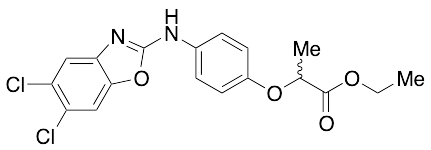 2-[4-[(5,6-Dichloro-2-benzoxazolyl)methylamino]phenoxy]propanoic Acid Ethyl Ester