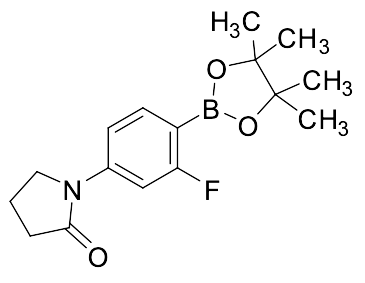 1-(3-Fluoro-4-(4,4,5,5-tetramethyl-1,3,2-dioxaborolan-2-yl)phenyl)pyrrolidin-2-one