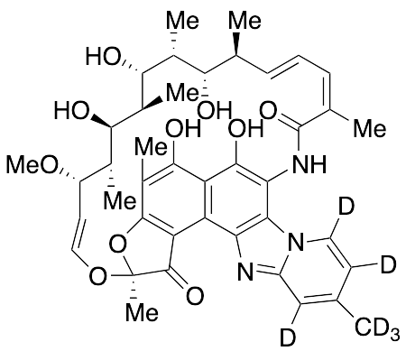 Desacetyl Rifaximin-d6 (major)