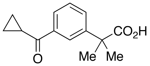 3-(Cyclopropylcarbonyl)-alpha,alpha-dimethylbenzeneacetic Acid