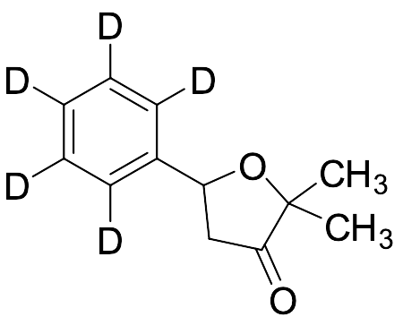 2,2-Dimethyl-5-(phenyl-D₅)dihydrofuran-3(2H)-one