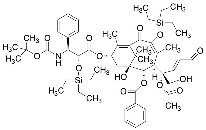 10-Oxo 20-Seco-2'-Dehydro 7,8-Seco-docetaxel Acrylaldehyde Di-triethylsilane
