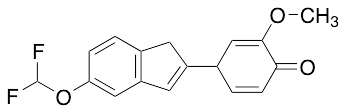 4-(5-(Difluoromethoxy)-1H-inden-2-yl)-2-methoxycyclohexa-2,5-dienone