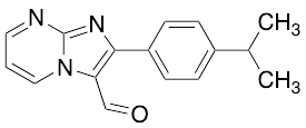 2-[4-(Propan-2-yl)phenyl]imidazo[1,2-a]pyrimidine-3-carbaldehyde