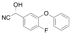 (R)-4-Fluoro-3-phenoxybenzaldehyde Cyanhydrine