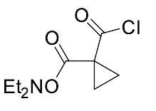 1-(((Diethylamino)oxy)carbonyl)cyclopropane-1-carbonyl Chloride