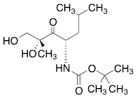 (2R,4S)-4-((t-Butoxycarbonyl)amino)-1,2-dihydroxy-2,6-dimethyl-3-oxohepan-4-tyl