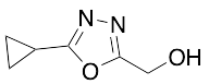 (5-Cyclopropyl-1,3,4-oxadiazol-2-yl)methanol