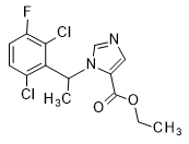 Ethyl 1-(1-(2,6-Dichloro-3-fluorophenyl)ethyl)-1H-imidazole-5-carboxylate