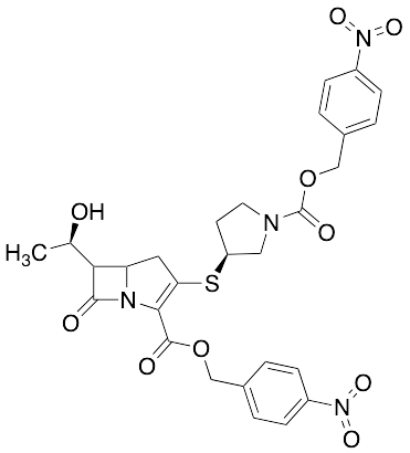 N-Desiminoethyl,-N-(4-nitrobenzyloxycarbonyl) Panipenem 4-Nitrobenzyl Ester