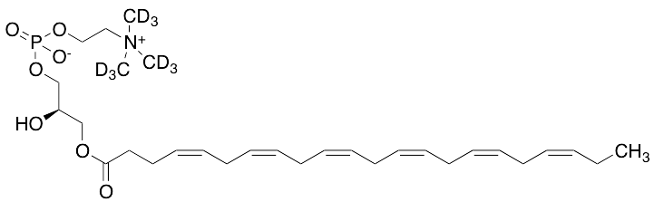 1-Docosahexaenoyl-sn-glycero-3-phosphocholine-d9