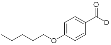 4-n-Pentyloxybenzaldehyde-alpha-d1