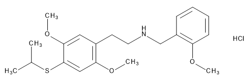 25T4-NBOMe (hydrochloride) [A crystalline solid]