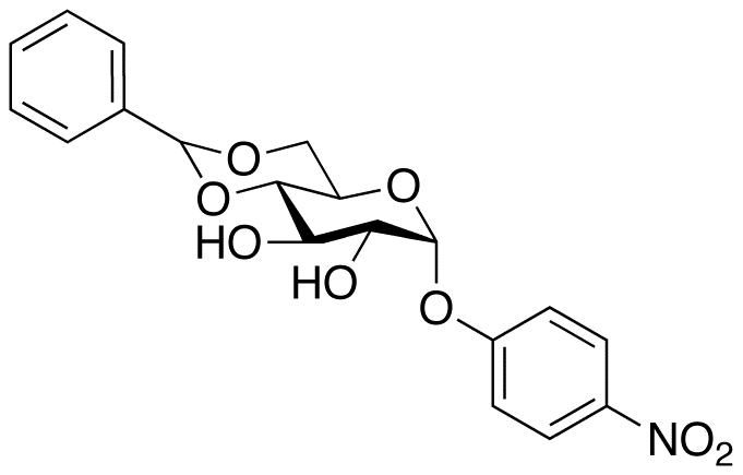 p-Nitrophenyl 4,6-Benzylidene-Alpha-D-glucopyranoside