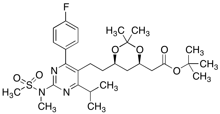 6,7-Dihydro Rosuvastatin Acetonide tert-Butyl Ester