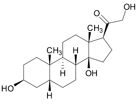 1-((3S,5R,8R,9S,10S,13R,14S,17S)-3,14-Dihydroxy-10,13-dimethylhexadecahydro-1H-cyclopenta[a]phenanthren-17-yl)-2-hydroxyethan-1-one