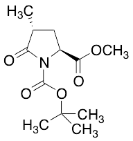 Methyl (2S,4R)-1-(tert-butoxycarbonyl)-4-methylpyroglutamate