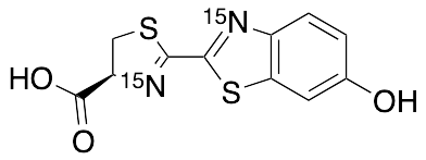 (4S)-4,5-Dihydro-2-(6-hydroxy-2-benzothiazolyl)-4-thiazolecarboxylic Acid-15N2