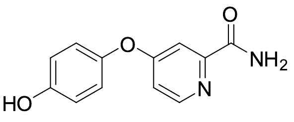 4-(4-Hydroxyphenoxy)-2-Pyridinecarboxamide