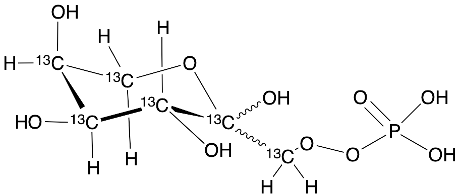 D-​Fructofuranose 1-​(Dihydrogen Phosphate)-13C6