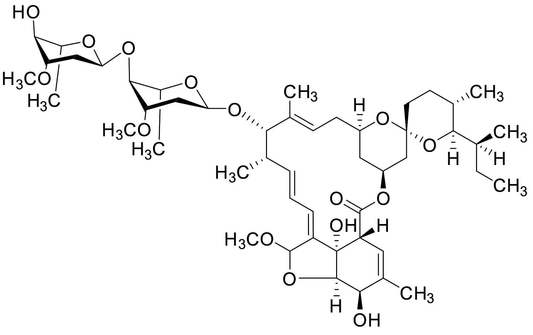8a-Methoxy Avermectin B1a