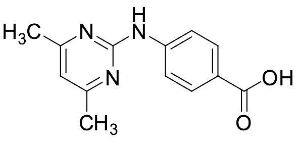 4-[(4,6-Dimethylpyrimidin-2-yl)amino]benzoic Acid