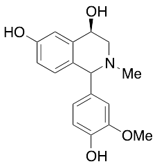 (4R)-4,6-Dihydroxy-2-methyl-1-(3-methoxy-4-hydroxyphenyl)-1,2,3,4-tetrahydroisoquinoline