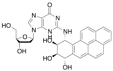 (-)-trans-anti-N2-BPDE-dG