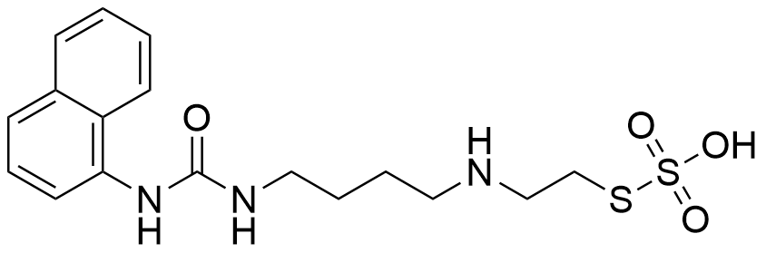N-1-Naphthyl-N'-4-[2-sulfothioethyl]aminobutylurea